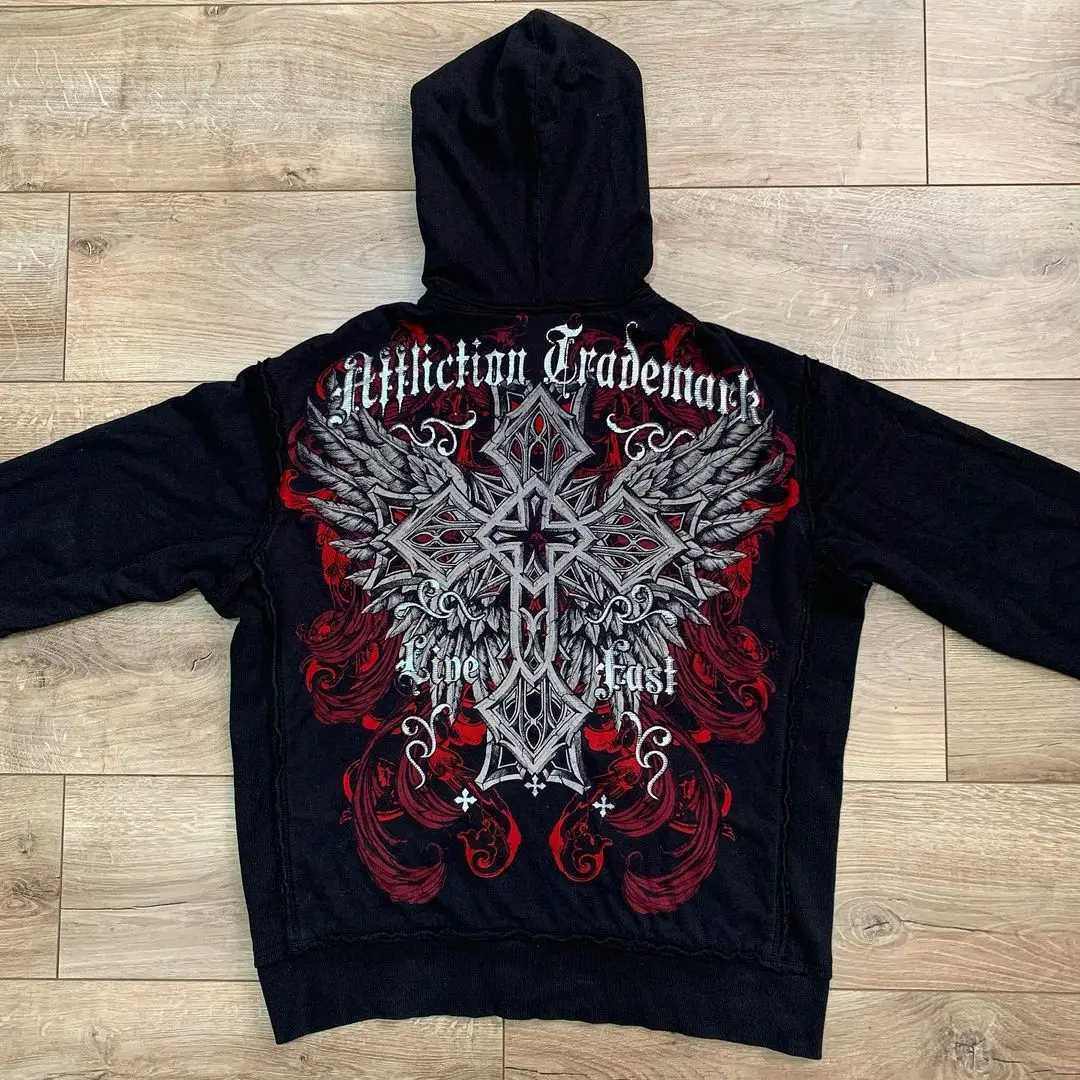 Skeleton Zipper Hoodie