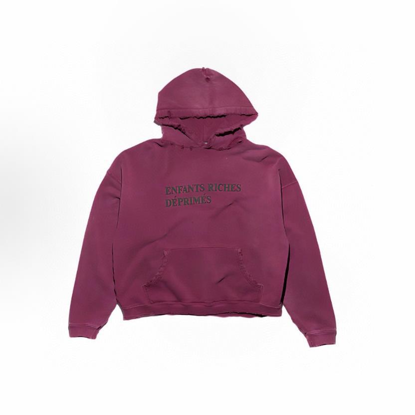 Letter-printed hoodie