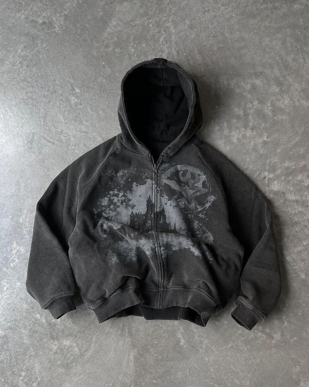 Skeleton Zipper Hoodie