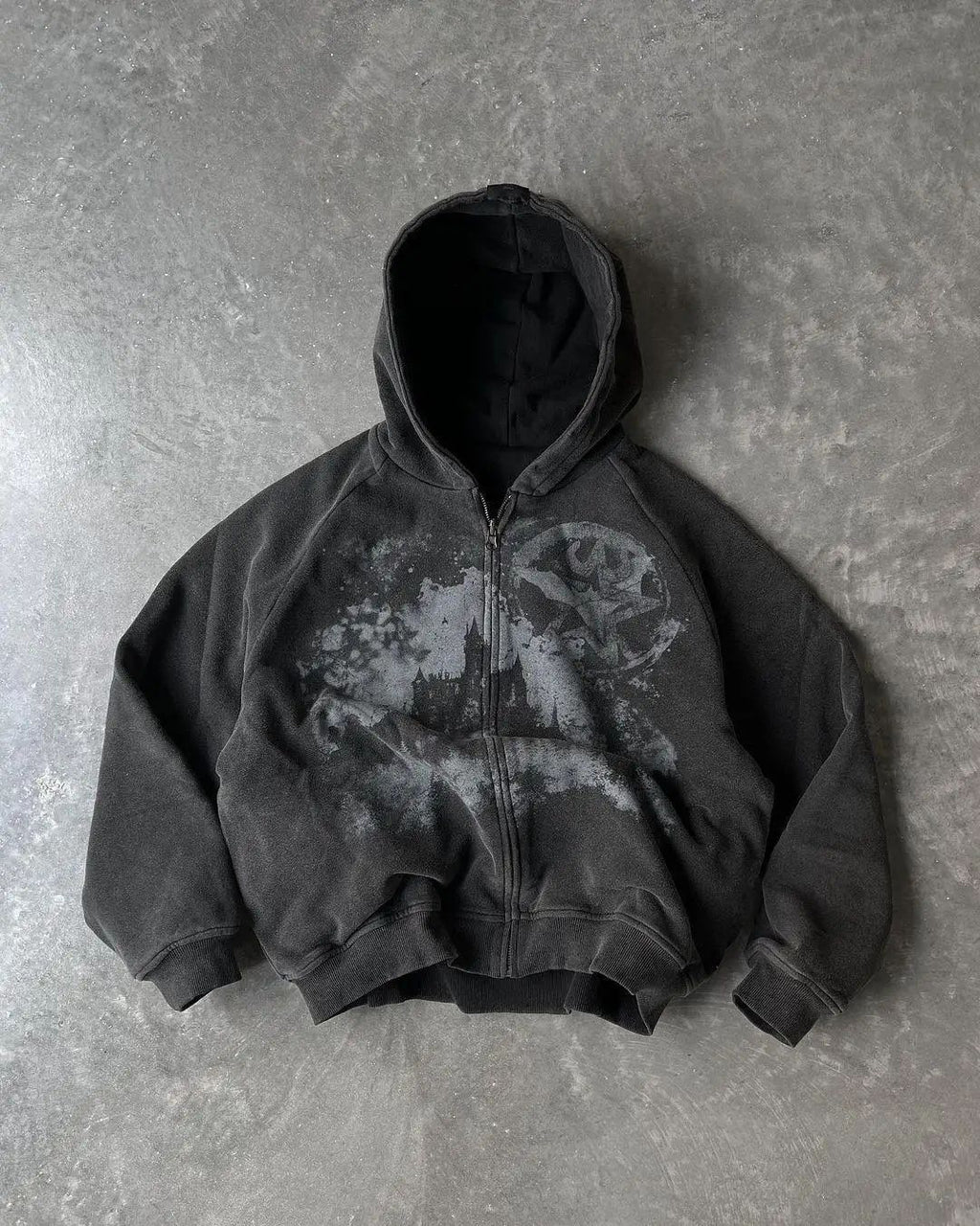 Skeleton Zipper Hoodie