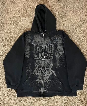 Skeleton Zipper Hoodie