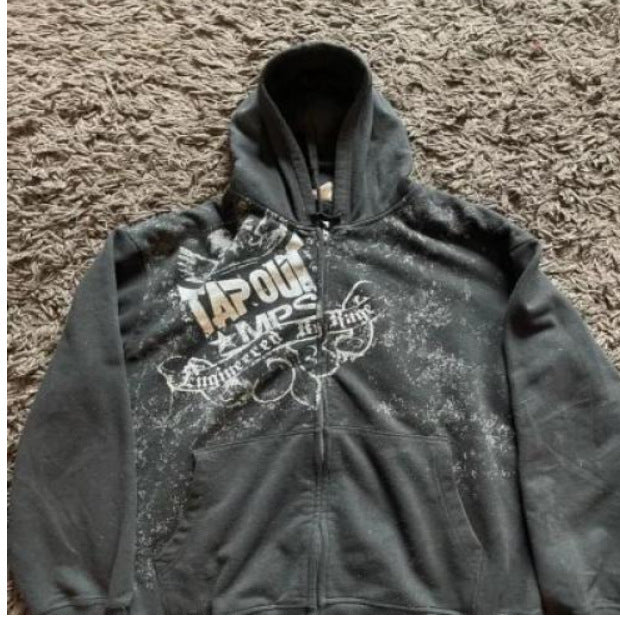 Skeleton Zipper Hoodie