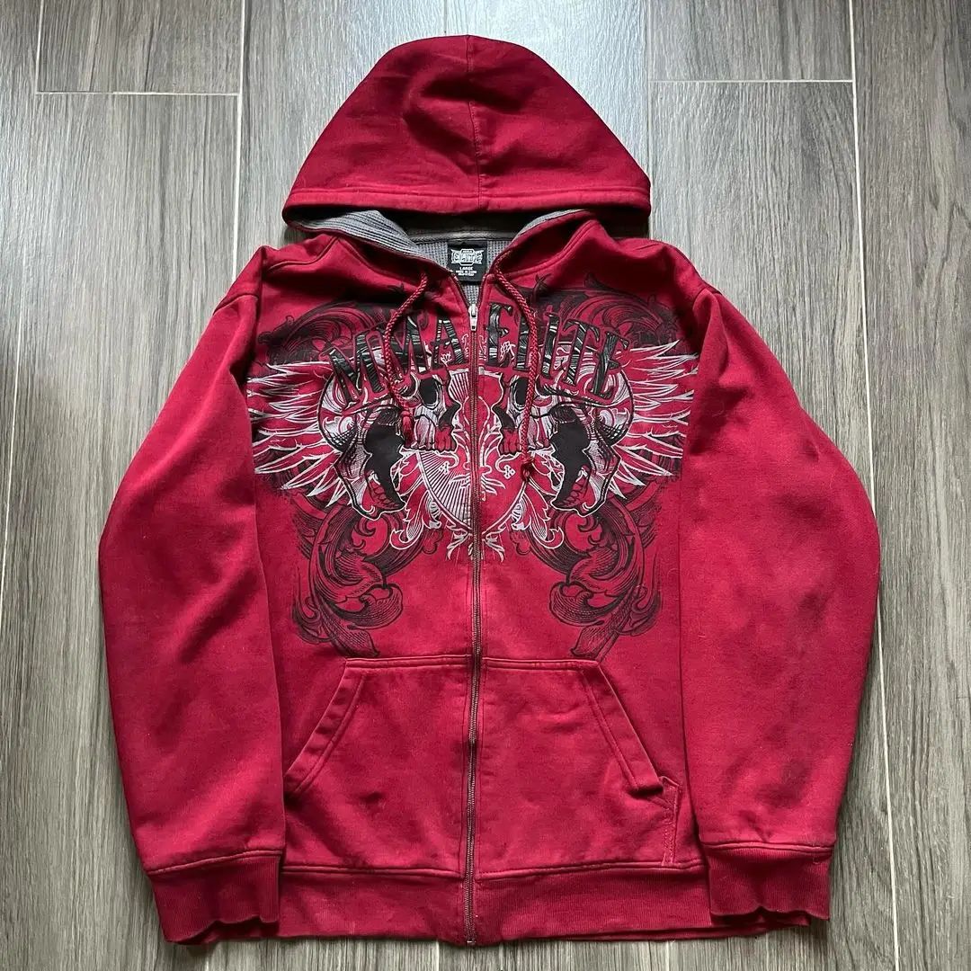 Skeleton Zipper Hoodie