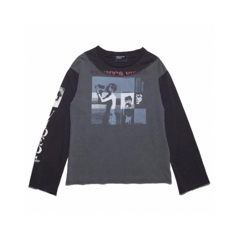 Letter-printed hoodie