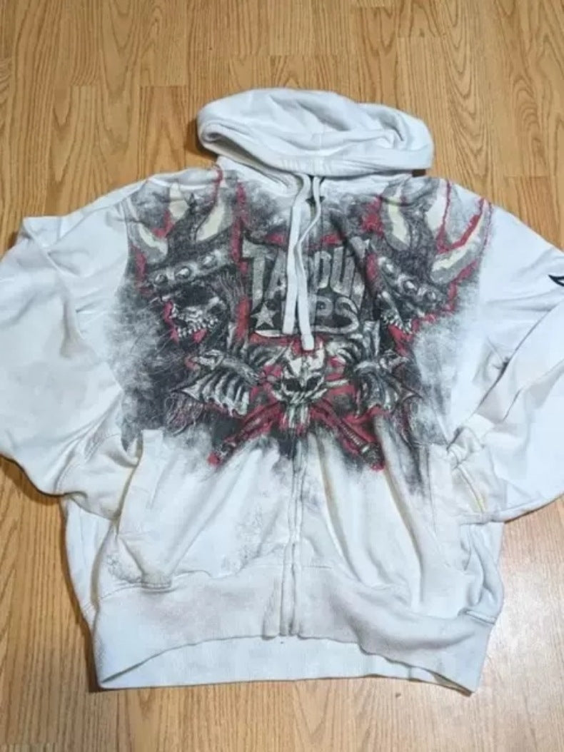 Skeleton Zipper Hoodie