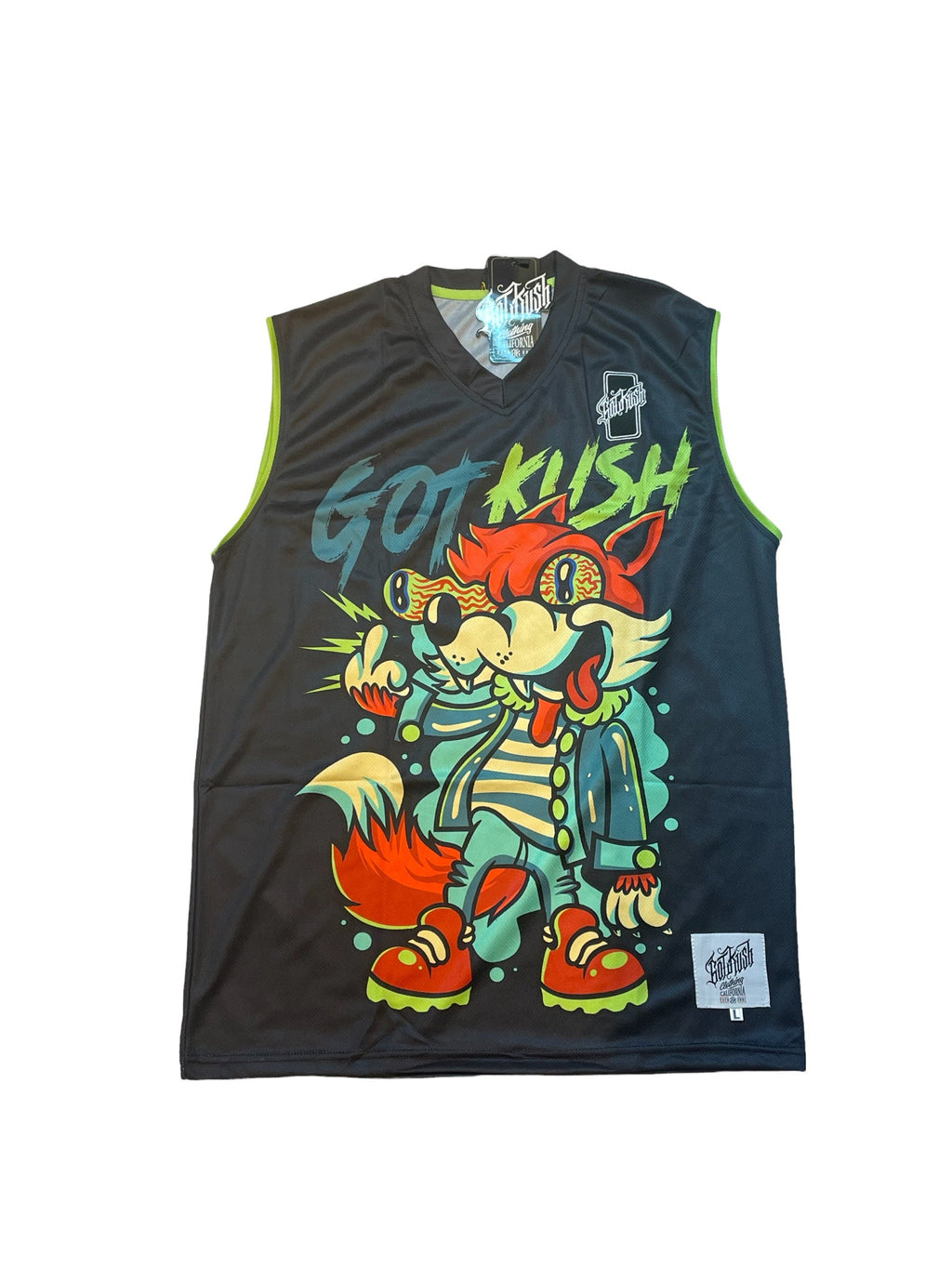 High As Fox Basketball Jersey