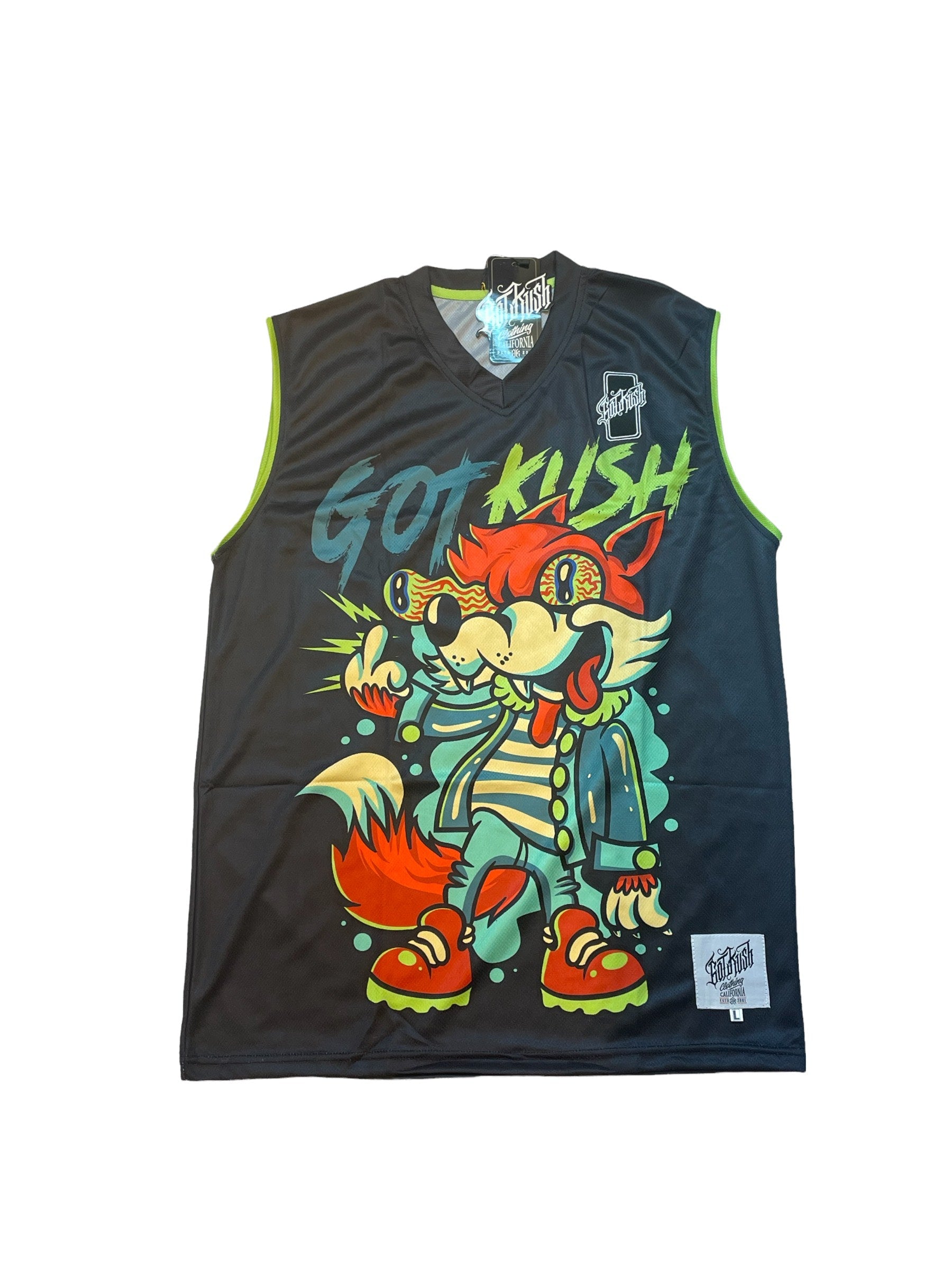 High As Fox Basketball Jersey